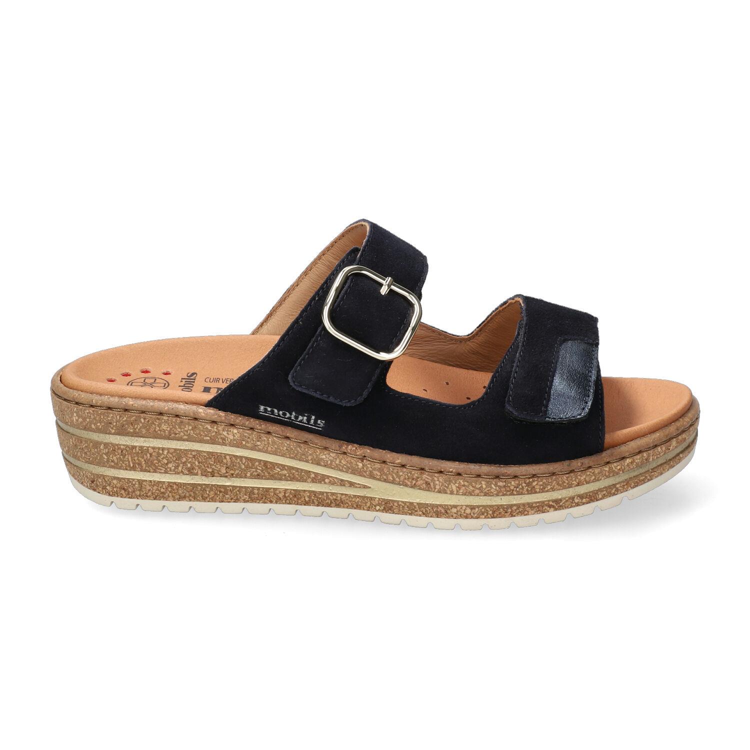 mules femme modèle Randya marine - Mephisto
